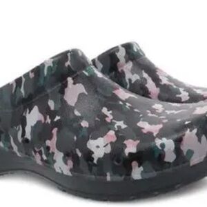 Dansko Kane Camouflage Clogs for Women